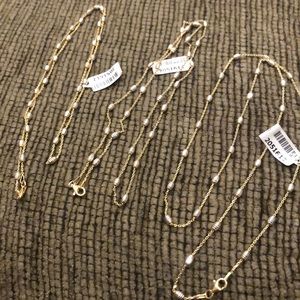 Gold type necklace (#682,683,684)